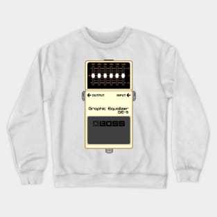 Boss GE-6 Graphic Equalizer Guitar Effect Pedal Crewneck Sweatshirt